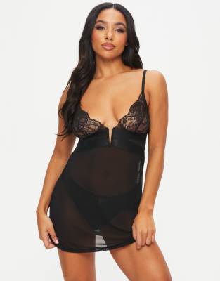 Ann Summers - Gracious - Sort chemise