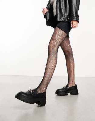 Ann Summers - Halloween - Engmaschige Netzstrumpfhose in Schwarz