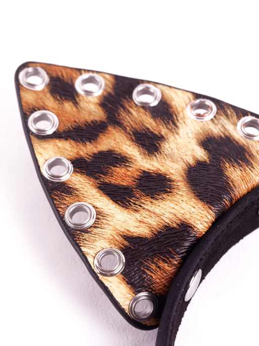 Ann Summers halloween Leopard print PU cat ears in multi colour, 2 of 3