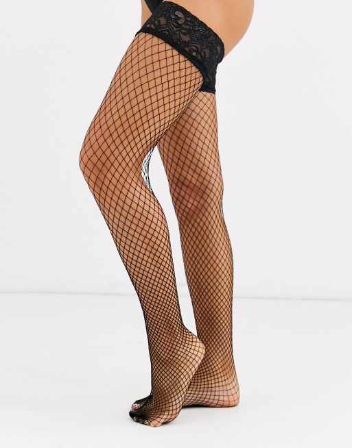Ann Summers - høje fiskenetstrømper, 3 af 3