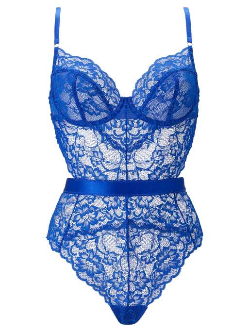 Ann Summers hold me tight body in cobalt blue, 3 of 3