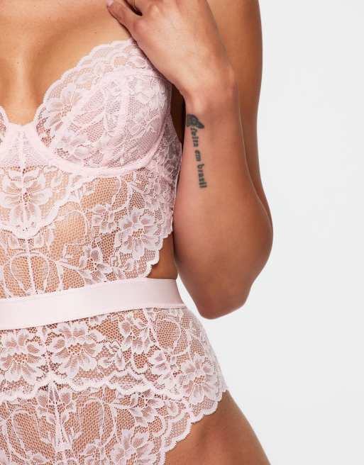 Ann Summers – Hold Me Tight – Ljusrosa body, 2 av 3