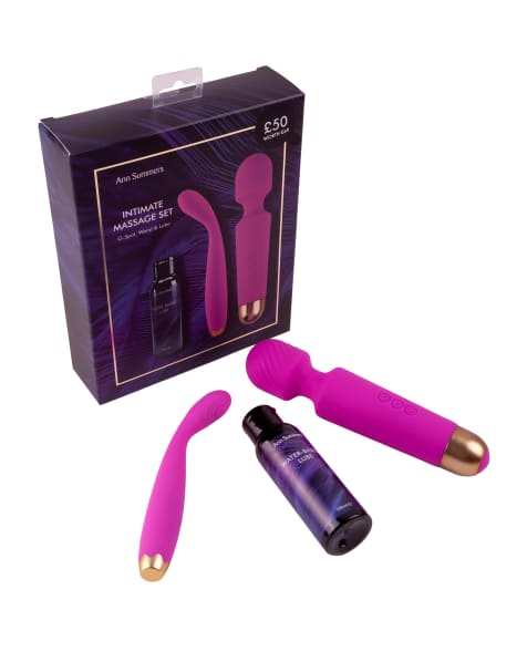 Ann Summers Intimate massage set in pink - view 1