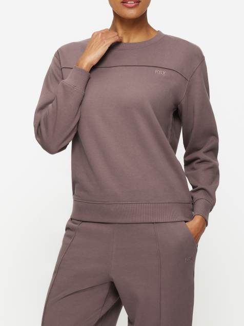 Ann Summers Jessica sweat jumper in brown - view 1