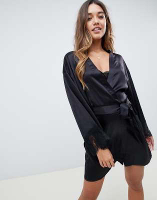 ann summers lace dressing gown