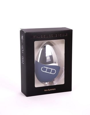 Ann Summers Metal and Silicone Pebble  in Blue