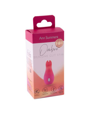 Ann Summers Ombre silicone clit stim in no colour - view 1
