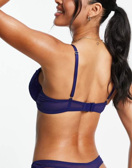 Ann Summers - Planet - Soutien-gorge sensuel en dentelle à décolleté plongeant - Violet, 2 de 4