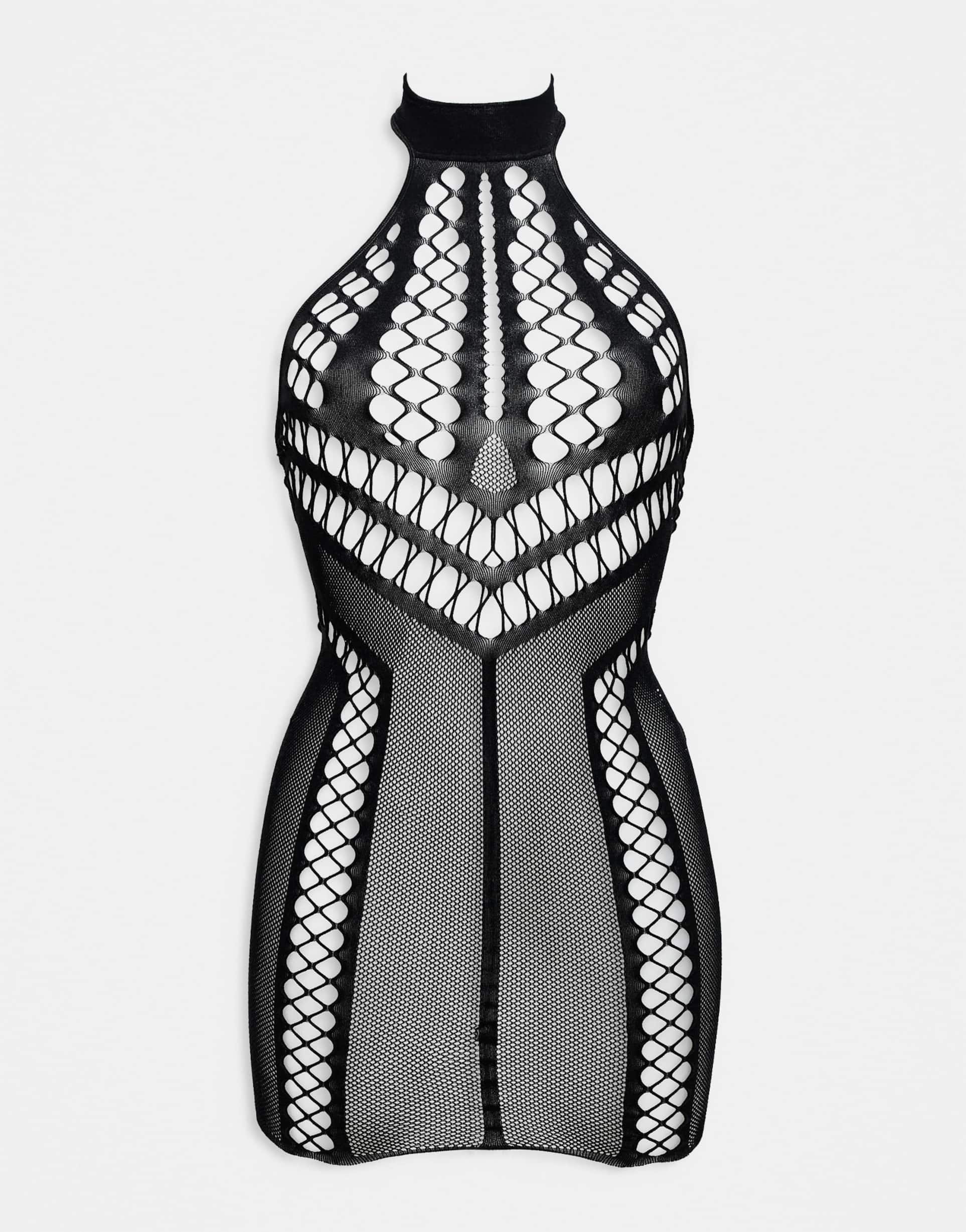 ann summers pure temptation dress in black