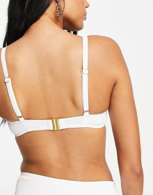 Ann Summers Riviera Underwire Bikini Top In White