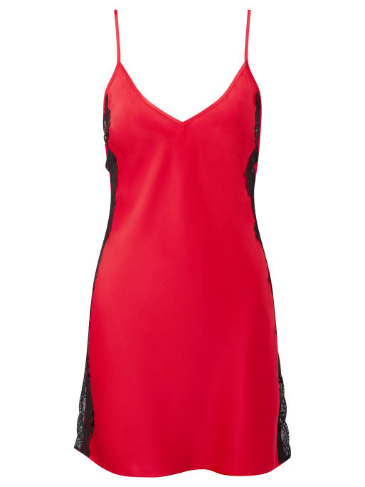 Ann Summers Rosalie chemise in red, 3 of 4