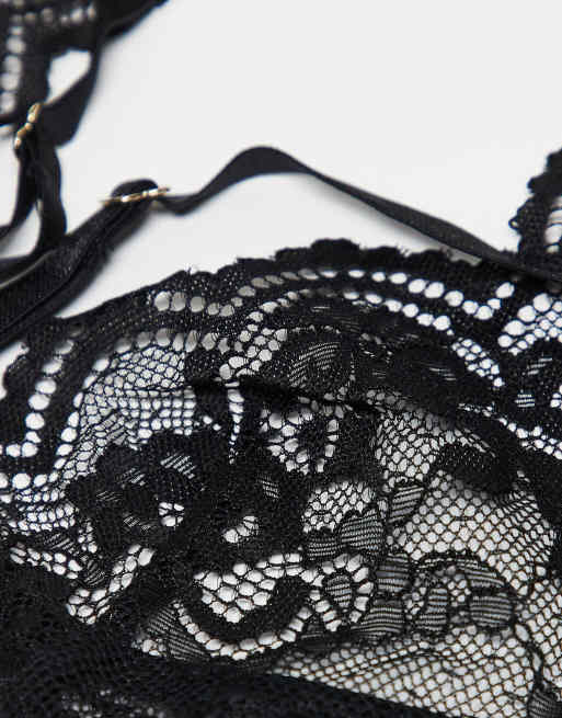 Ann Summers Rosella crotchless set in black, 2 of 3