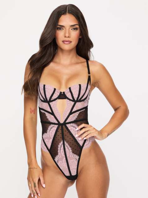 Ann Summers Secret seduction crotchless body in black - view 1