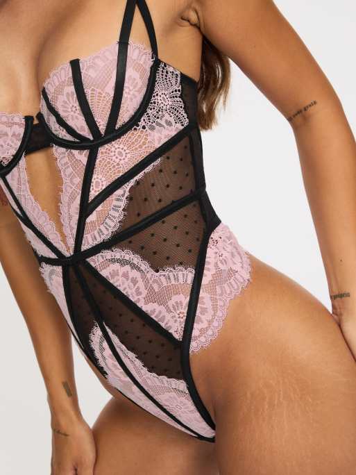 Ann Summers Secret seduction crotchless body in black, 2 of 3