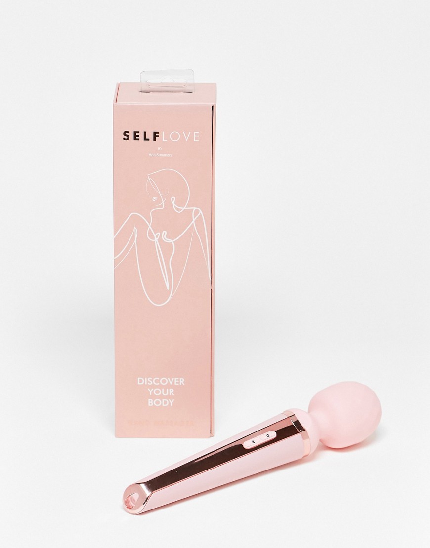 Ann Summers Self Love massage wand vibrator in pink-No colour