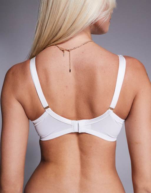 Ann Summers Sexy lace non padded fuller bust plunge bra 2 pack in white, 3 of 4