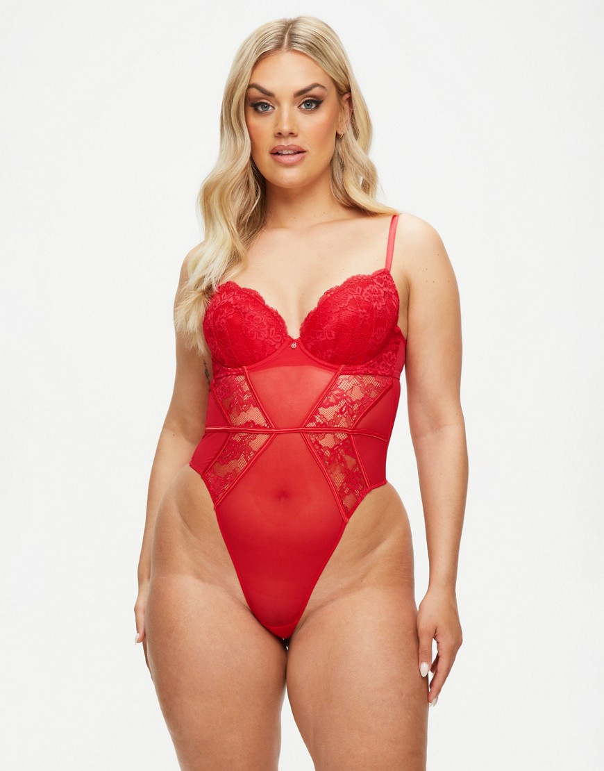 Ann Summers Sexy lace planet body in red