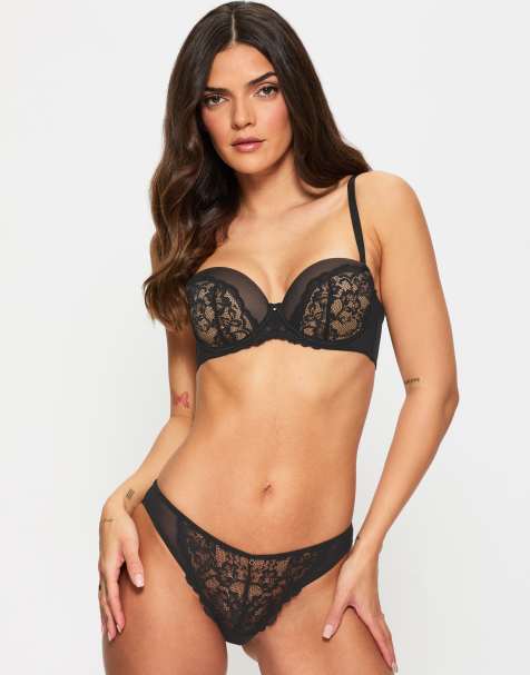 Ann Summers – Sexy Lace – Svarta brazilian-trosor - view 1