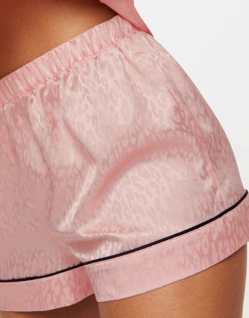 Ann Summers Signature satin pj set in pink, 3 of 4