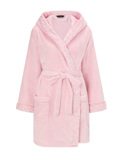 Ann Summers Signature sparkle fluffy robe in pink, 4 of 4