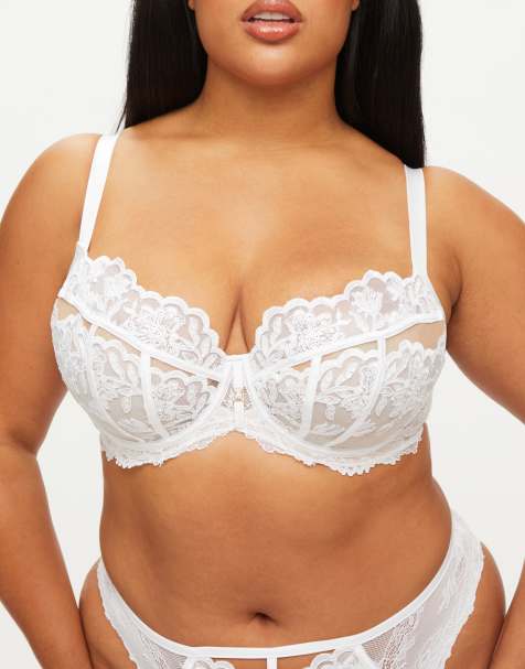 Ann Summers The icon fuller bust non padded balcony bra in white - view 1