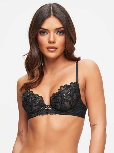 Ann Summers The icon non padded plunge bra in black - view 1