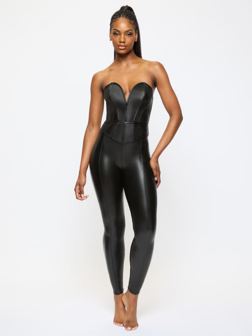 Ann Summers Truly corset top in black, 3 of 4