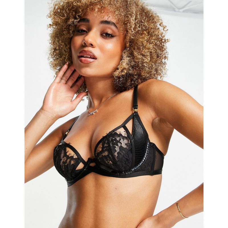 Donna Intimo sexy Ann Summers - Unfaithful - Completo intimo nero