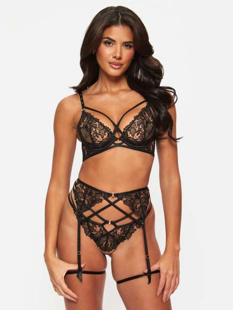 Ann Summers Untold desire suspender belt in black - view 1