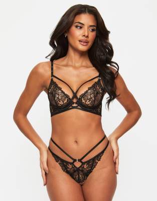 Ann Summers Untold desire thong in black