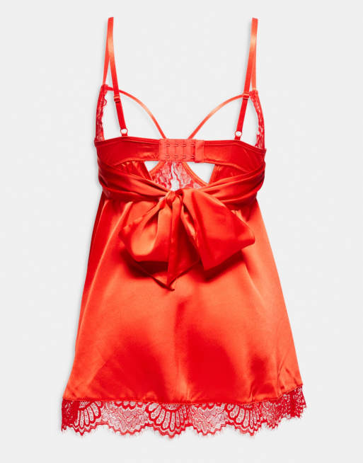 Ann summers outlet red bow outfit