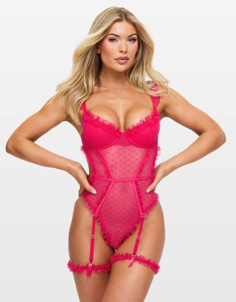 Ann Summers Valentines locked on love body in pink - view 1