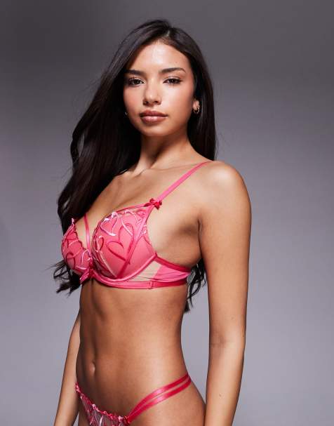 Ann Summers Valentine's Love Struck set in pink - view 1