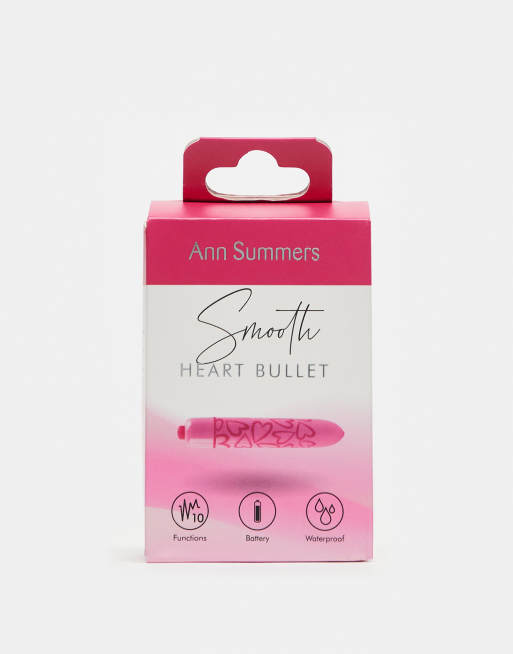 Ann Summers – Wibrator typu bullet we wzór w serca 