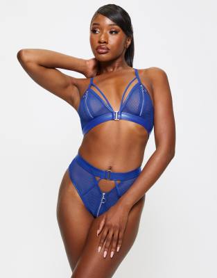 Ann Summers Zorah crotchless set in blue