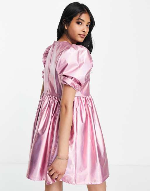 Pink 2024 holographic dress