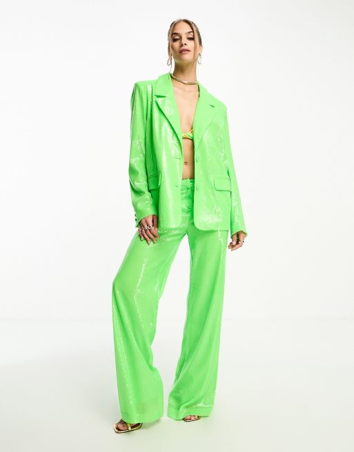 Oversized deals neon blazer