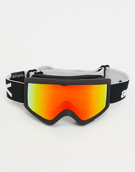 Anon Helix 2 Sonar ski goggles with spare lens in black