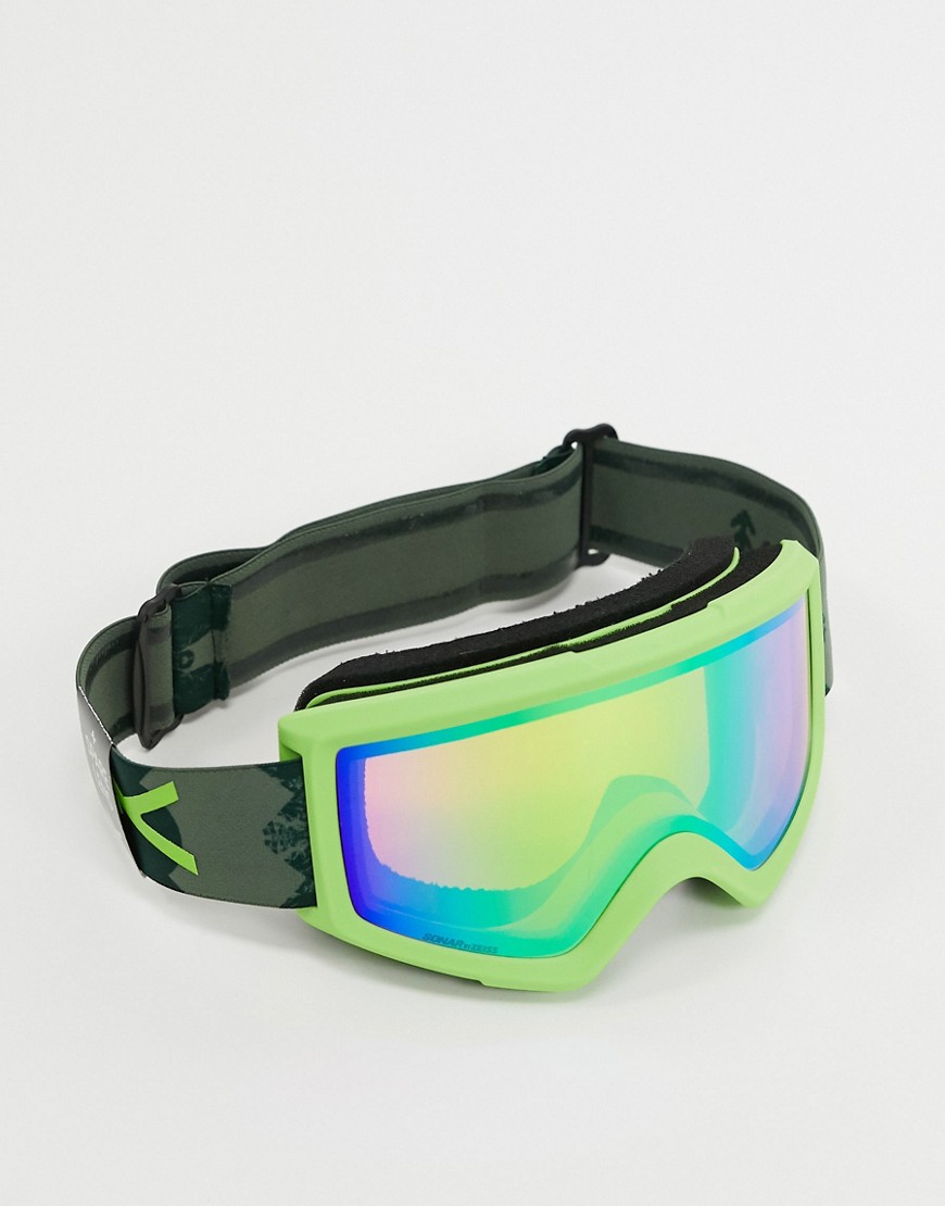 Anon Helix 2 Sonar ski goggles with spare lens in green