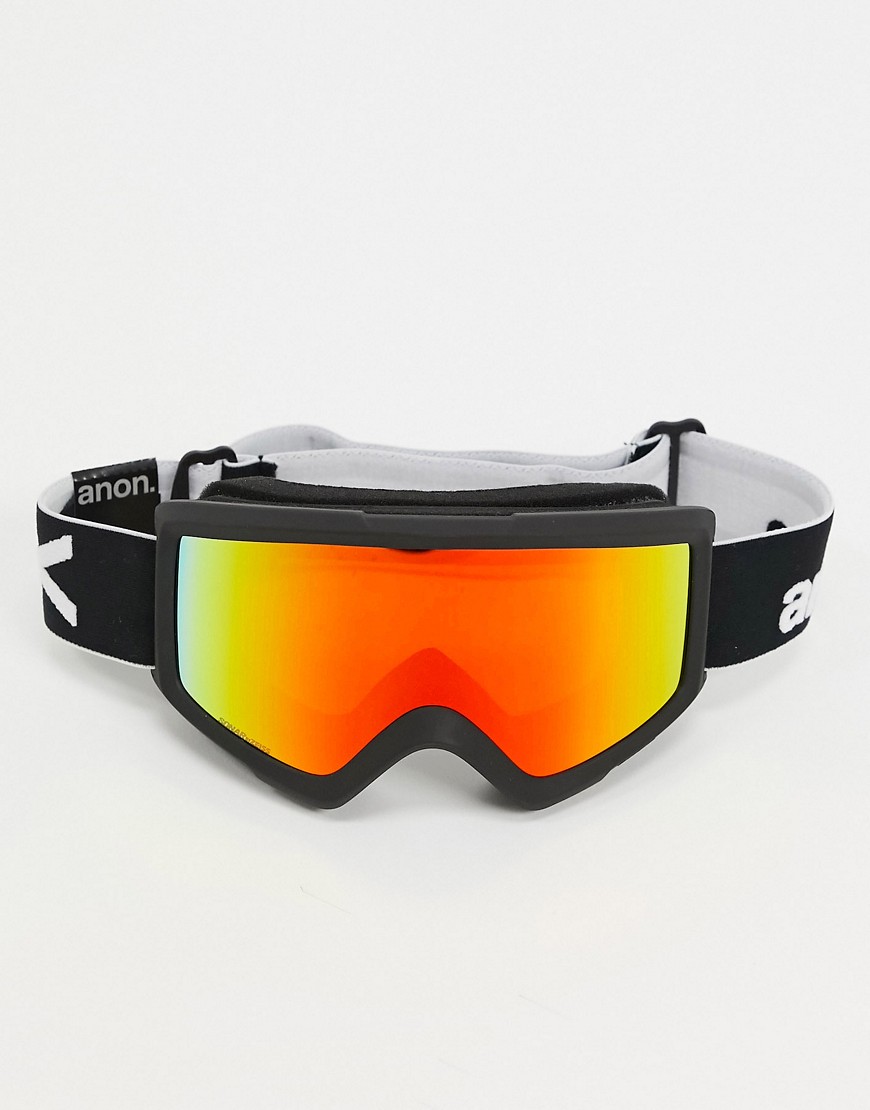 Anon - Helix 2 - Sonar - Skibril met reserveglas in zwart