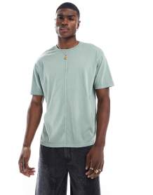 ASOS DESIGN cord baseball cap with graphic in black