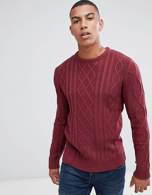 Another Influence Cable Knit Jumper | ASOS