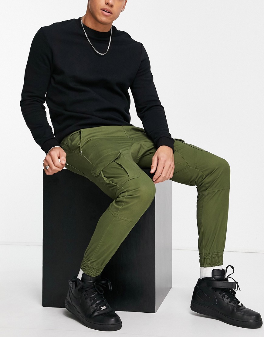 Another Influence Cargo Pants In Khaki-green
