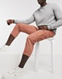 Another Influence cargo trouser co-ord in tan-Brown