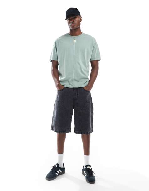 Another Influence – Carpenter-Jorts in schwarzer Waschung - view 1