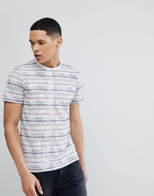Another Influence Faded Stripe T-Shirt | ASOS