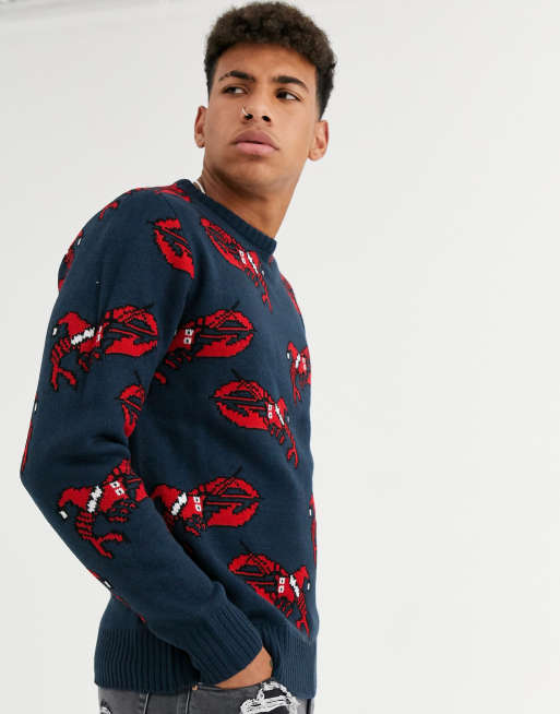 Lobster on sale christmas sweater