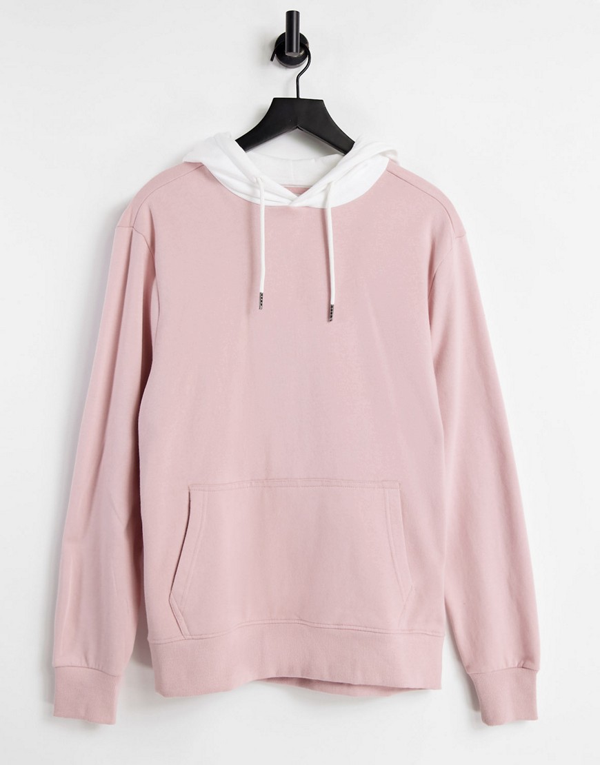 Another Influence hoodie co-ord in dusty pink