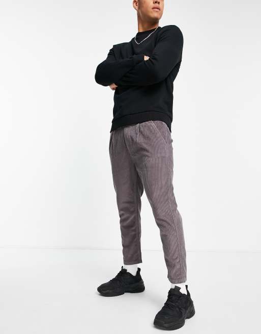 Another Influence – Hose aus Cord im Zimmermann-Stil in Dunkelgrau