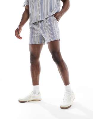 Another Influence Jacquard Relaxed Fit Shorts